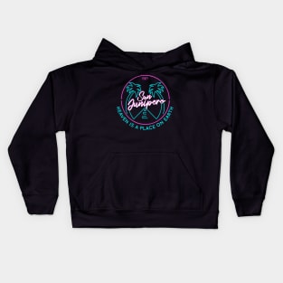 San Junipero "Heaven Is a Place on Earth" Back and Front Design Kids Hoodie